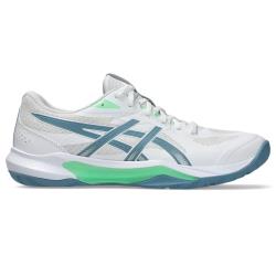 Squash Shoes - Asics Gel Tactic 13 Men White Saba Blue Shoe