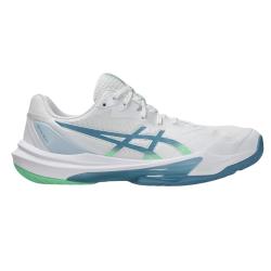 Squash Shoes - Asics Sky Elite FF Men White Saba Blue