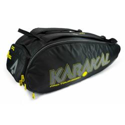 Squash Bags - Karakal Pro Tour Comp Racquet Bag Black Yellow