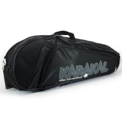 Squash Bags - Karakal Pro Tour Match Racquet Bag Black White