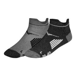 Socks - Mizuno Active Training Socks Two Pack Grey