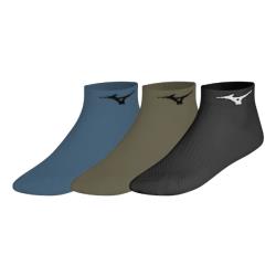 Socks - Mizuno Training Mid Sock 3 Pack Stellar