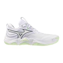 Squash Shoes - Mizuno Wave Momentum Elite Women White Balsam