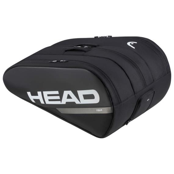 Squash Bags - Head Tour Racquet Bag Black XL Squash Bags - Head Tour Racquet Bag Black XL